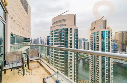 Apartment - 1 Bedroom - 2 Bathrooms for rent in Blakely Tower - Park Island - Dubai Marina - Dubai