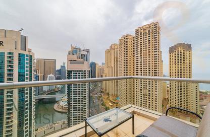Apartment - 1 Bedroom - 2 Bathrooms for rent in Blakely Tower - Park Island - Dubai Marina - Dubai