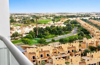 Apartment - Studio - 1 Bathroom for rent in Ice Hockey - Dubai Sports City - Dubai