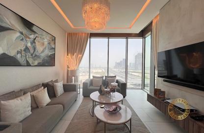 Duplex - 2 Bedrooms - 4 Bathrooms for rent in SLS Dubai Hotel  and  Residences - Business Bay - Dubai
