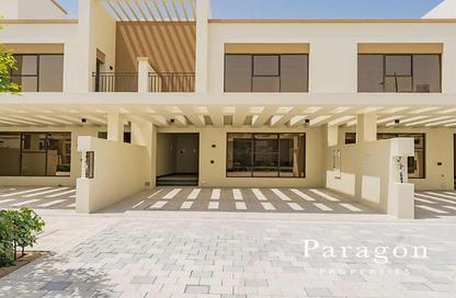 Townhouse - 4 - 3 for rent in Costa Brava 1 - Costa Brava - Damac Lagoons - Dubai
