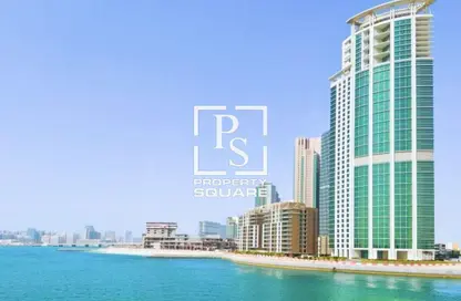 شقة - غرفة نوم - 2 حمامات للايجار في برج راس الخيمة - مارينا سكوير - جزيرة الريم - أبوظبي