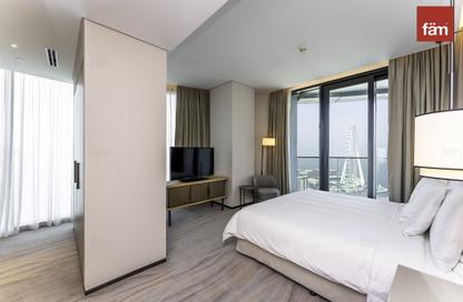Apartment - 3 - 4 for rent in Jumeirah Gate Tower 2 - The Address Jumeirah Resort and Spa - Jumeirah Beach Residence - Dubai