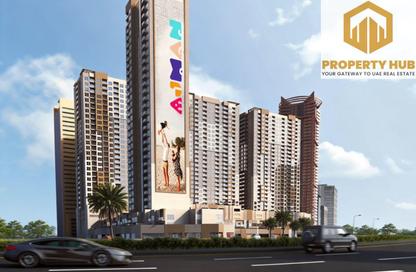 Apartment - 1 - 2 for sale in Ajman One - Phase 2 - Ajman Downtown - Ajman