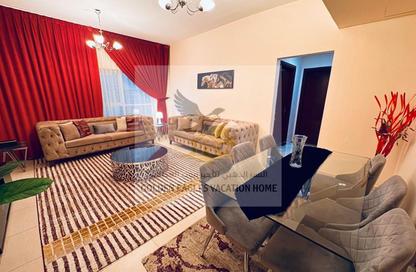 Apartment - 1 - 2 for rent in Al Khan Lagoon Tower - Al Khan Lagoon - Al Khan - Sharjah
