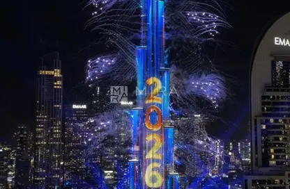 شقة - 2 غرف نوم - 2 حمامات للايجار في برج رويال - وسط مدينة دبي - دبي