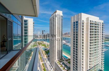 شقة - 2 - 2 للايجار في برج Beach Vista 1 - بيتش فيستا - إعمار بيتشفرونت - دبي هاربور - دبي