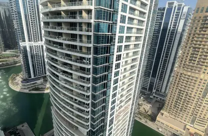 شقة - غرفة نوم - 2 حمامات للايجار في بوابة دبي الجديدة 2 - (JLT) مجمع A - أبراج بحيرات الجميرا - دبي