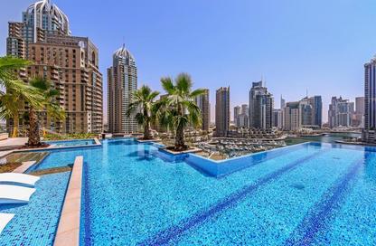 Apartment - 2 Bedrooms - 3 Bathrooms for rent in Marina Gate 1 - Marina Gate - Dubai Marina - Dubai