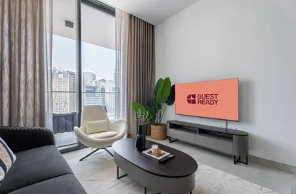 Apartment - 1 Bedroom - 2 Bathrooms for rent in The Paragon by IGO - Business Bay - Dubai