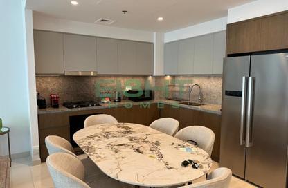 Apartment - 2 - 2 for rent in Beach Isle Tower 1 - Beach Isle - Emaar Beachfront - Dubai Harbour - Dubai
