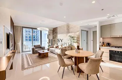 شقة - غرفة نوم - 2 حمامات للبيع في برج Beach Isle 2 - بيتش آيل - إعمار بيتشفرونت - دبي هاربور - دبي