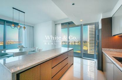 Apartment - 3 Bedrooms - 3 Bathrooms for rent in Beach Isle Tower 1 - Beach Isle - Emaar Beachfront - Dubai Harbour - Dubai