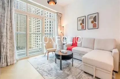 شقة - غرفة نوم - 2 حمامات للايجار في برج كنتننتال - دبي مارينا - دبي