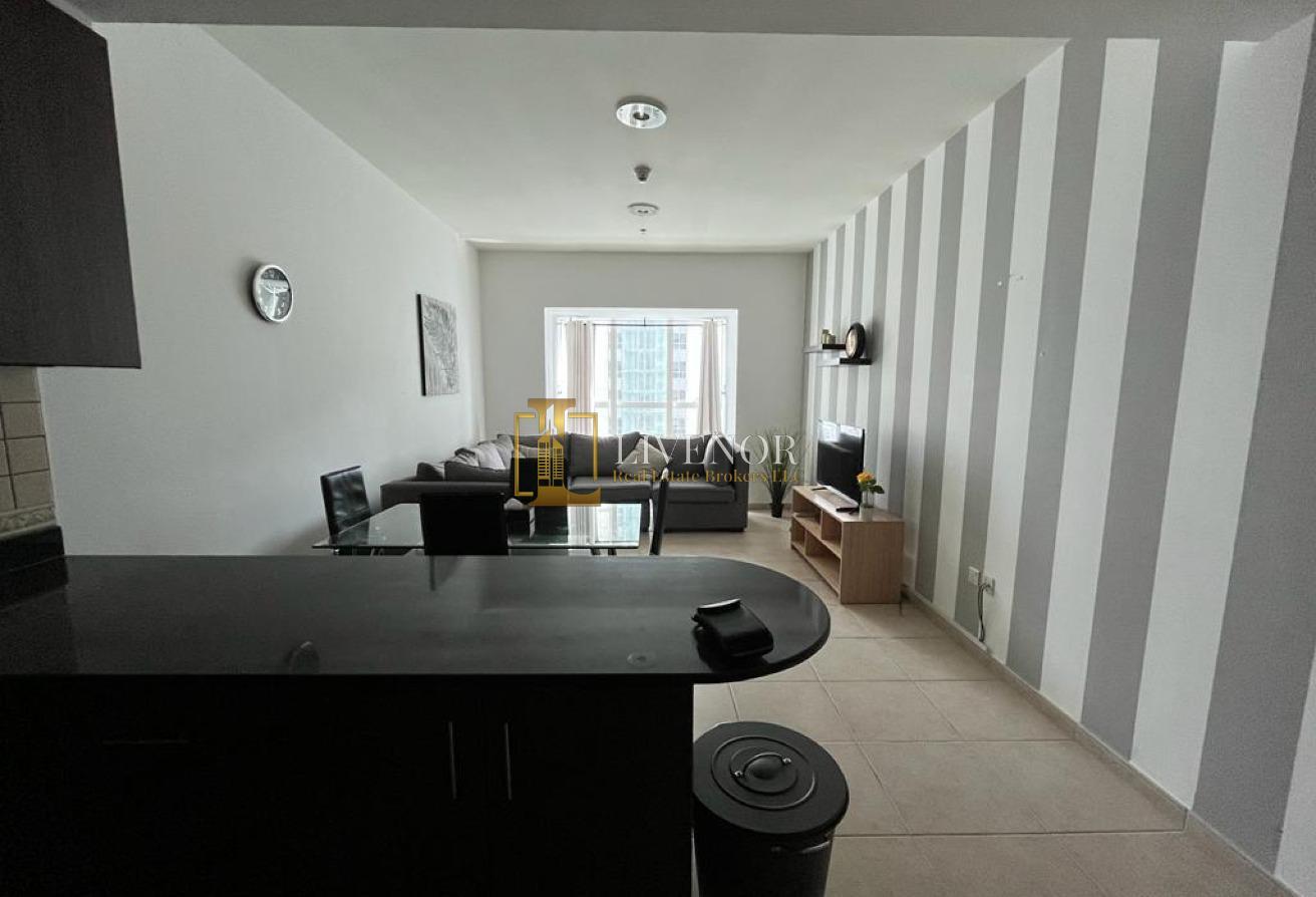 Furnished 1BR | High Floor | Balcony | 2 Bathrooms photo 9
