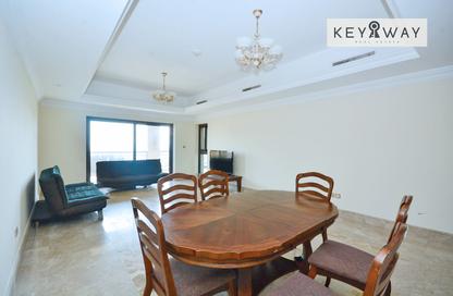 Apartment - 1 - 2 for rent in The Fairmont Palm Residence South - The Fairmont Palm Residences - Palm Jumeirah - Dubai