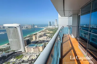 شقة - 2 غرف نوم - 2 حمامات للايجار في برج الأميرة - دبي مارينا - دبي