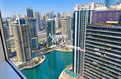 Apartment - 1 - 1 for rent in Dubai Star - JLT Cluster L - Jumeirah Lake Towers - Dubai