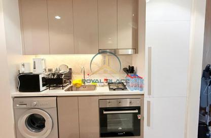 Apartment - Studio - 1 Bathroom for rent in Azizi Riviera 46 - Azizi Riviera - Meydan One - Meydan - Dubai