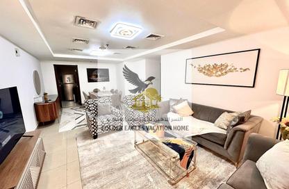 Apartment - 2 Bedrooms - 3 Bathrooms for rent in Beach Tower 2 - Al Khan Lagoon - Al Khan - Sharjah Apartment - 2 Bedrooms - 3 Bathrooms for rent in Beach Tower 2 - Al Khan Lagoon - Al Khan - Sharjah