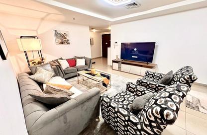 Apartment - 2 Bedrooms - 3 Bathrooms for rent in Beach Tower 2 - Al Khan Lagoon - Al Khan - Sharjah