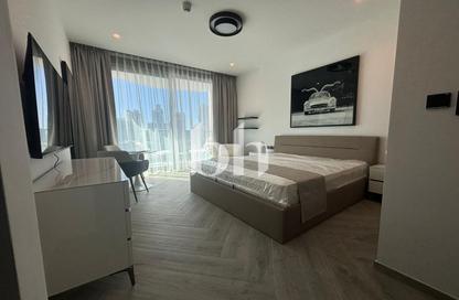 Apartment - Studio - 1 Bathroom for rent in Peninsula Three - Peninsula - Business Bay - Dubai