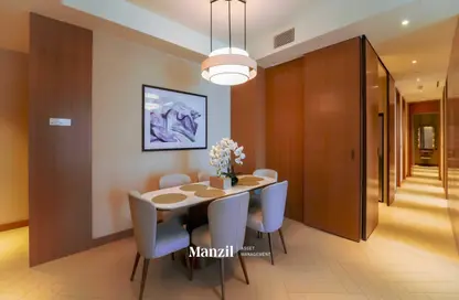 شقة - 3 غرف نوم - 3 حمامات للايجار في العنوان رزيدنسز برج الأوبرا دبي 2 - ذو ادراس ريزيدنس دبي أوبرا - وسط مدينة دبي - دبي