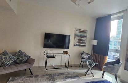 Apartment - Studio - 1 Bathroom for rent in Standpoint Towers Podium - Standpoint Towers - Downtown Dubai - Dubai