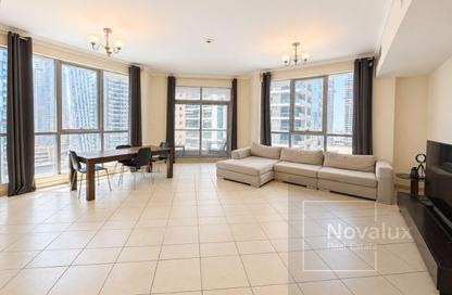 Apartment - 2 - 2 for rent in The Torch - Dubai Marina - Dubai