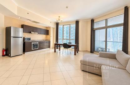 Apartment - 2 - 2 for rent in The Torch - Dubai Marina - Dubai