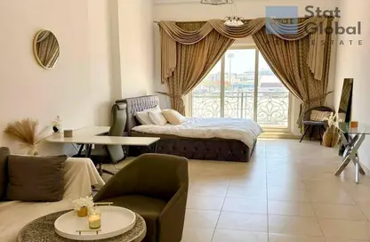 Apartment - Studio - 1 Bathroom for rent in Mediterranean - Canal Residence - Dubai Sports City - Dubai