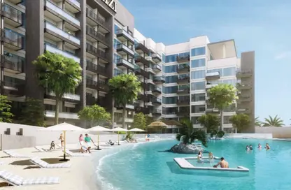 Apartment - 1 Bedroom - 2 Bathrooms for sale in Azizi Beach Oasis 2 - Dubai Studio City - Dubai