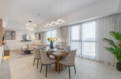 Apartment - 3 Bedrooms - 3 Bathrooms for rent in Al Jazi 4 - Madinat Jumeirah Living - Umm Suqeim - Dubai