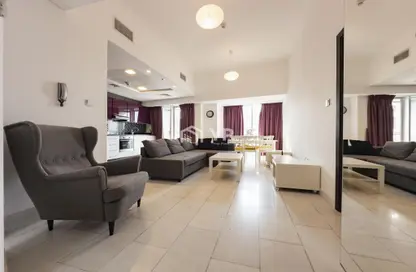 شقة - غرفة نوم - 2 حمامات للايجار في (برج كيان (إنفينيتي - دبي مارينا - دبي