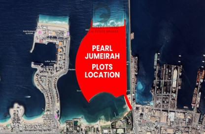 Land - Studio for sale in Pearl Jumeirah Villas - Pearl Jumeirah - Jumeirah - Dubai Land - Studio for sale in Pearl Jumeirah Villas - Pearl Jumeirah - Jumeirah - Dubai