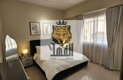 شقة - غرفة نوم - 2 حمامات للايجار في أبراج الياسمين - جاردن سيتي - عجمان