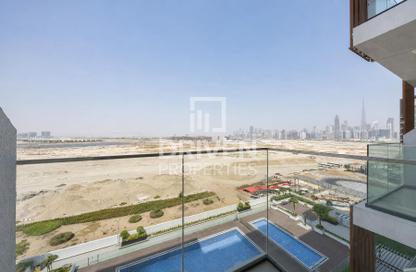 Apartment - Studio - 1 Bathroom for rent in Azizi Riviera 1 - Azizi Riviera - Meydan One - Meydan - Dubai