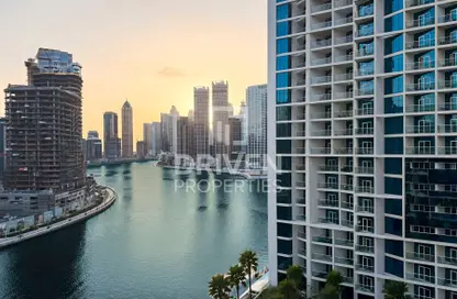 Apartment - Studio - 1 Bathroom for rent in Damac Maison Prive B - Damac Maison Prive - Business Bay - Dubai