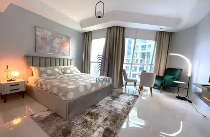 Apartment - Studio - 1 Bathroom for rent in The Court Tower - Business Bay - Dubai