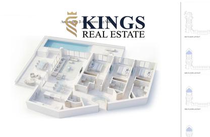 Apartment - 3 - 4 for sale in Ice Beach - Marjan Beach - Al Marjan Island - Ras Al Khaimah