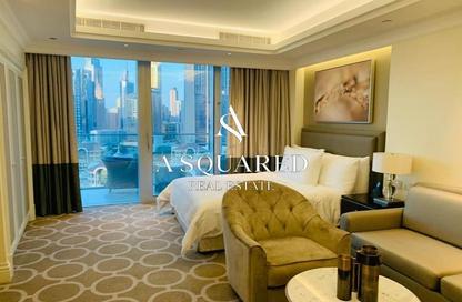 Apartment - Studio - 1 Bathroom for rent in Kempinski BLVD - Downtown Dubai - Dubai