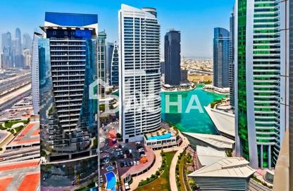 Apartment - 1 Bedroom - 1 Bathroom for rent in Goldcrest Executive - JLT Cluster C - Jumeirah Lake Towers - Dubai