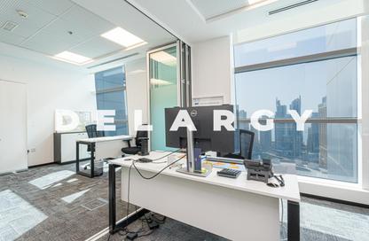 Office Space - Studio - 1 Bathroom for rent in Reef Tower - JLT Cluster O - Jumeirah Lake Towers - Dubai
