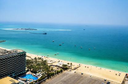 Apartment - 3 Bedrooms - 5 Bathrooms for rent in Al Fattan Marine Tower - Al Fattan Marine Towers - Jumeirah Beach Residence - Dubai