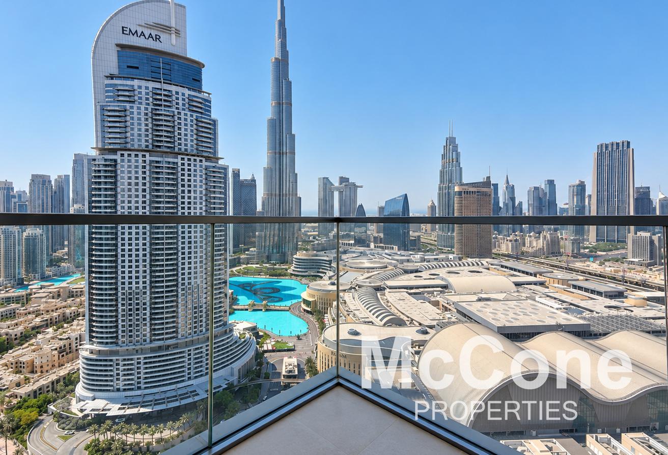 Spacious | Burj and Fountain Views | High Floor photo 23