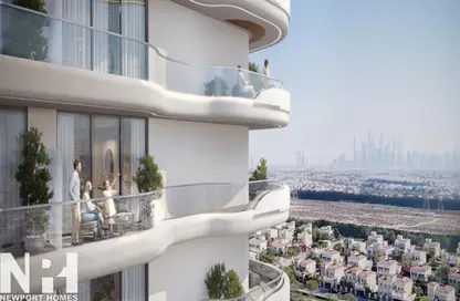 شقة - غرفة نوم - 2 حمامات للبيع في برج فيفيد - مثلث قرية جميرا - دبي