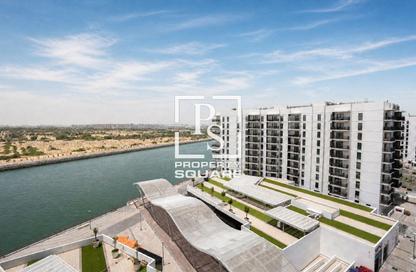 Apartment - Studio - 1 Bathroom for rent in Waters Edge - Yas Island - Abu Dhabi