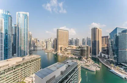 Apartment - 2 Bedrooms - 3 Bathrooms for rent in Marina Quays West - Marina Quays - Dubai Marina - Dubai