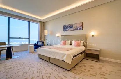 Apartment - 1 Bathroom for rent in The Palm Tower - Palm Jumeirah - Dubai