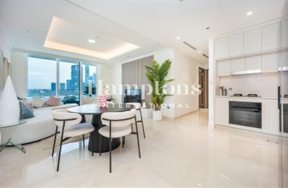 Apartment - 2 Bedrooms - 3 Bathrooms for sale in Palace Beach Residence Tower 2 - Palace Beach Residence - EMAAR Beachfront - Dubai Harbour - Dubai
